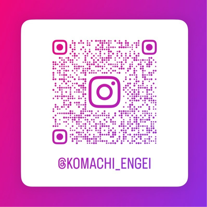 こまち園芸InstagramのQRコード